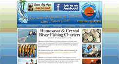 Desktop Screenshot of homosassafishingcharters.com
